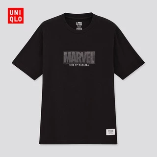 Uniqlo Uniqlo Uniqlo Áo thun Cotton in hình Unisex thời trang bán chạy