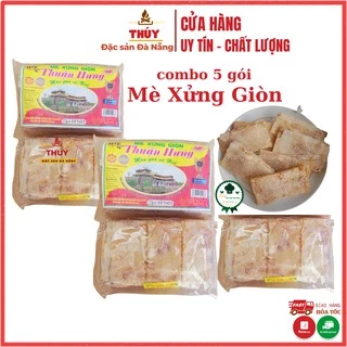 [combo 5 gói] Mè xửng giòn Huế Thuận Hưng 150g  gói 9 cái loại đặc biệt