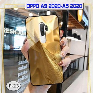 Ốp lưng kính OPPO A5 2020/ A9 2020- hình 3D