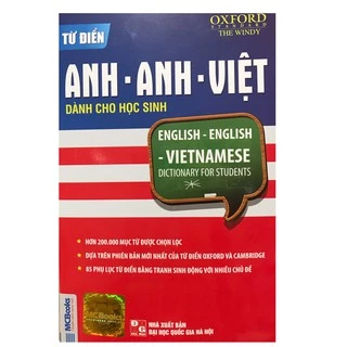 Sách - Từ điển anh - anh - việt dành cho học sinh