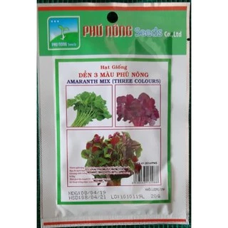 Hạt Giống Rau Dền 3 Màu Phú Nông Gói 20 Gram