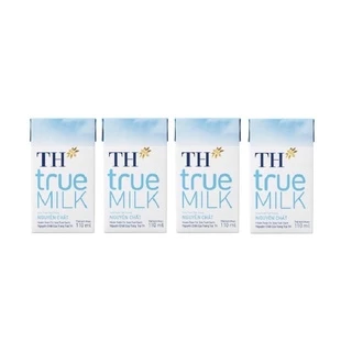 Lốc sữa tươi tiệt trùng TH true milk 110ml