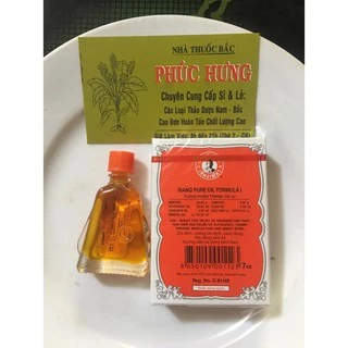 Dầu gió ông già Thái Lan Siang Pure Oil (Hàng Chính Hãng)