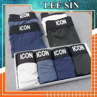 Quần lót nam thun lạnh co dãn 4 chiều chính phẩm. quần boxer sịp nam đùi cao cấp - LEESIN