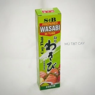 Mù tạt siêu cay wasabi 43g