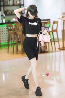 ❤Quần legging lửng❤ 2 túi sau Q007