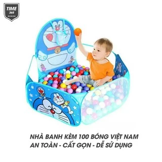 Nhà banh Best Home kèm 100 bóng chơi cho bé phi 5cm