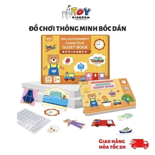 Đồ Chơi Thông Minh Bóc Dán 17 Chủ Đề Woa Toys - Đồ Chơi Giáo Dục Dành Cho Bé Trai, Bé Gái