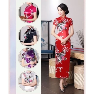 Mới Đầm Sườn Xám Cách Tân Phong Cách Trung Hoa size S-6XL