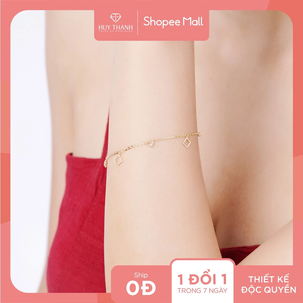 Lắc Tay Vàng Tây 10k LLF71 Huy Thanh Jewelry