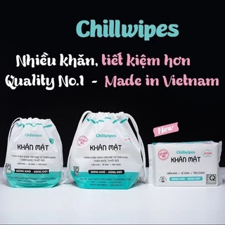 [HCM HỎA TỐC] KHĂN MẶT KHÔ CHILLWIPES