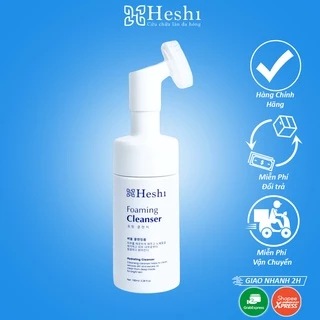 Sữa rửa mặt HESHI, sữa rửa mặt dịu nhẹ làm sạch sâu Foaming Cleanser