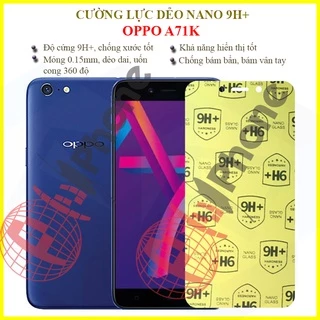 Dán cường lực dẻo nano Oppo A71k