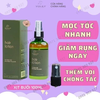 Tinh Dầu Bưởi - Xịt Tóc - Xịt bưởi Vijully Chính Hãng, Kích Mọc Tóc, Giảm Rụng Tóc, Dưỡng Dài, Xịt Mọc Tóc