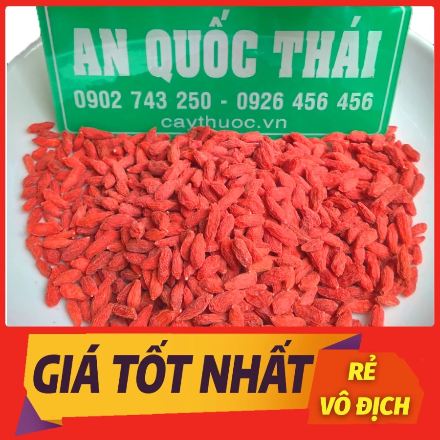 Kỷ Tử Đỏ 100g Sấy Khô [LOẠI NGON], Câu Kỷ Tử Nấu Chè, Kỉ Tử Ninh Hạ Pha Trà Tốt Cho Sức Khỏe