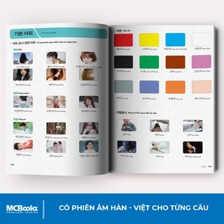 Sách - Tiếng Hàn Tổng Hợp Dành Cho Người Việt Nam Trình Độ Sơ Cấp Tập 2 - Bản Màu  - MCB