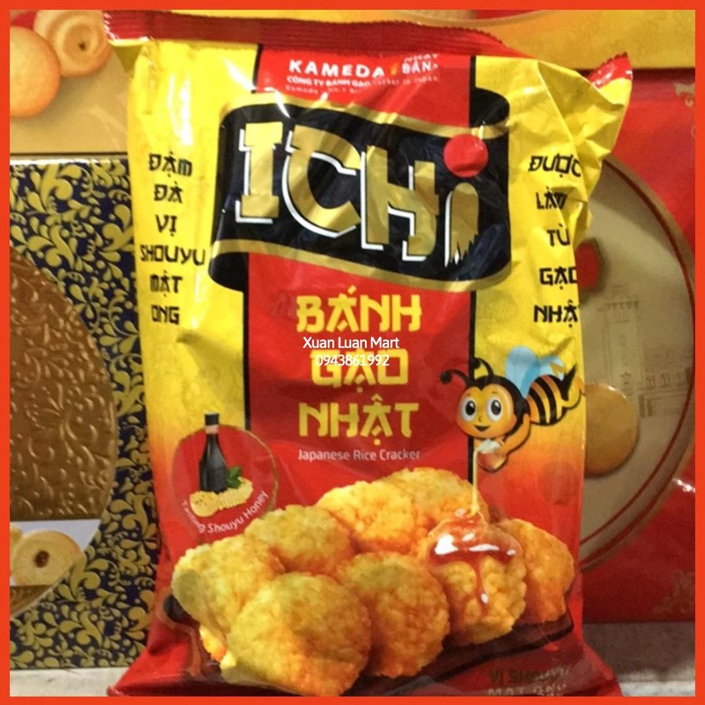 Bánh gạo Nhật Ichi gói 180g