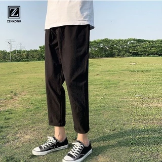 [Mẫu Mới] Quần Nam Kaki Basic Dáng Baggy Trơn Màu Phong Cách Trẻ Trung Thời Trang Zenkonu QUAN NAM 060V1