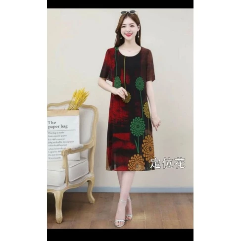 Đầm voan , vải mịn