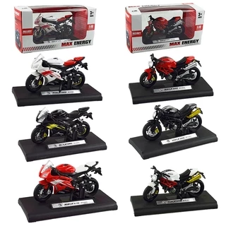 Mô hình xe mô tô Ducati Yamaha tỉ lệ 1: 18 chất lượng cao