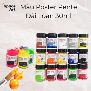 Màu Poster PENTEL Đài Loan 30ml (Màu lẻ)