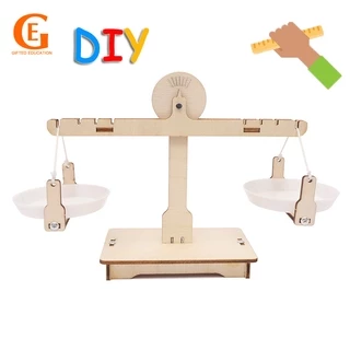 Bộ Đồ Chơi Lắp Ráp Cân Bằng Gỗ diy Dành Cho Trẻ Em Học Toán