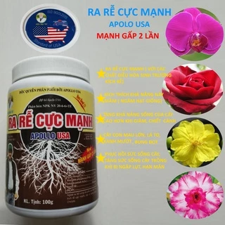 RA RỄ CỰC MẠNH APOLO USA (100GRAM) MẠNH GẤP 2 LẦN