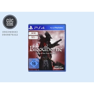 Đĩa chơi game PS4: Bloodborne Game of The Year Edition