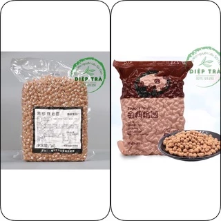 Hạt Trân châu đen và hoàng kim Boduo 1kg (gói) (Thùng xốp 20 kg, bảo quản tốt nên trân châu hạt rất đẹp)
