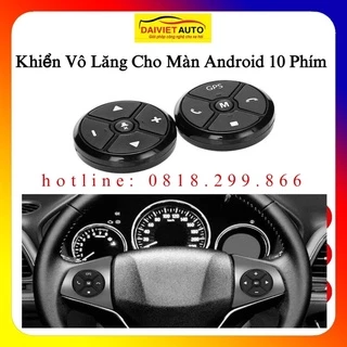 ĐIỀU KHIỂN VÔ LĂNG CHO XE Ô TÔ cho màn Android 10 phím - Đại Việt Auto
