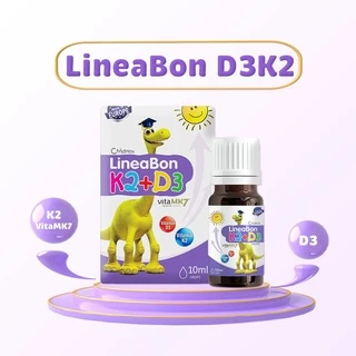 Lineabon d3k2 10ml - Vitamin giúp bé tăng chiều cao K2+D3 Lineabon cho bé từ sơ sinh - nhập khẩu châu Âu - Thomsoncare