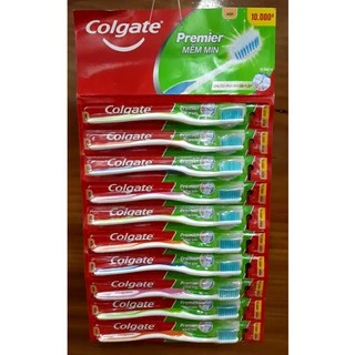 vỉ 12 cây Bàn chải đánh răng Colgate Premier mềm mịn giá bao bì 10k