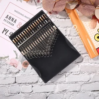 [CÓ SẴN] Đàn Kalimba Giá Rẻ PEPPARITA Gỗ Mahogany Nguyên Khối loại đàn kalimba 17 phím đàn kalimba màu đen