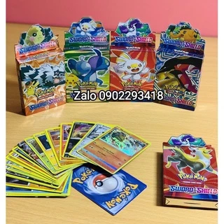 [GIÁ ƯU ĐÃI] Bộ Thẻ Bài Pokemon Hộp 25 Lá Siêu Ngầu Dành Cho Các Bé Từ 6 Tuổi Tạp Hoá Cổng Trường 96