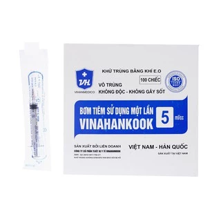 (Đủ size 1cc-3cc-5cc-10cc-20cc) Xilanh Vinahankook |Đầu Kim Vinahankook