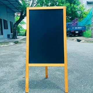 bảng menu gổ bảng menu viết phấn một mặt 60 x 120 cm