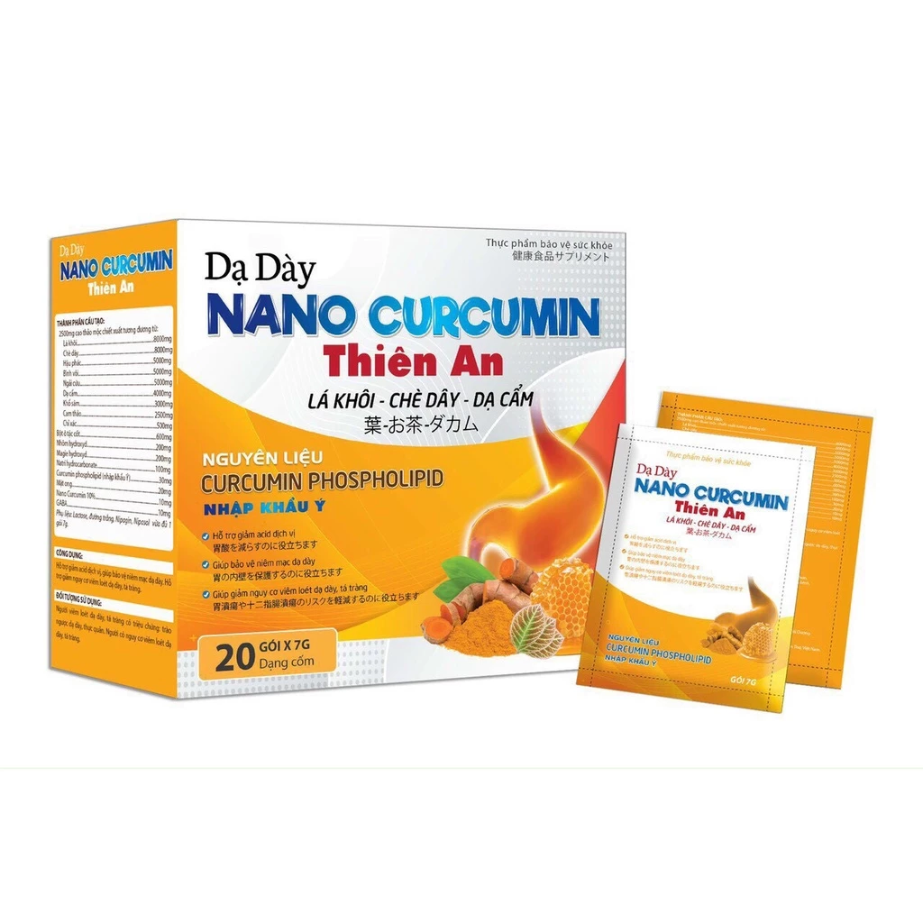 Dạ dày NaNo Curcumin Thiên An