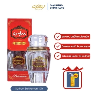 Nhụy Hoa Nghệ Tây thương hiệu SAFFRON BAHRAMAN 1Gr