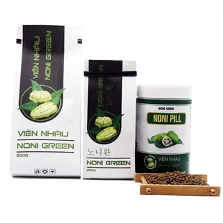 Viên nhàu Noni Green 100% nguyên chất từ trái nhàu