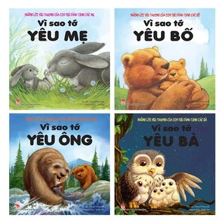 Sách - Vì Sao Tớ Yêu - bộ 4 cuốn