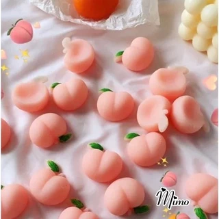 🍉Mông Sillicon Quả Đào Dán Ốp Điện Thoại - Squishy/ Sticker Đồ Chơi Xả Stress bóp vui tay DUASHOP.