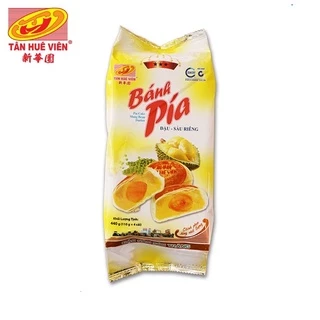 bánh pía đậu xanh sầu riêng 3* Tân Huê Viên (440g)