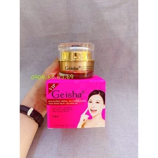 Kem GEISHA 15g 5in1 Dưỡng Trắng Da Chống Nắng Nám Thâm Mụn Lão Hoá Da