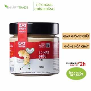 Bơ hạt điều xay mịn tự nhiên Đạt Butter (150g)