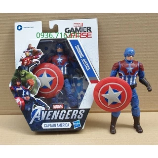 Mô hình nhân vật Marvel Avengers - Captian America (hàng Hasbro)