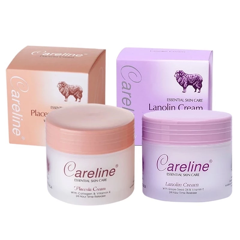 Kem Dưỡng Da Mỡ Cừu Careline Lanolin Cream Giúp Dưỡng Ẩm, Khỏe Mạnh Và Ngăn Ngừa Vết Nhăn 100ml