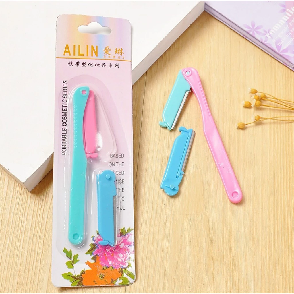 Dao cạo lông mày, dao tỉa lông mày Ailin (có lưỡi thay thế)
