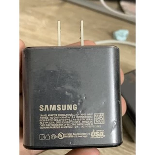 Củ sạc 45W Samsung S20 Ultra hàng Bóc máy [BH 3 tháng 1 đổi 1]