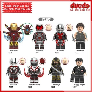 Minifigures các nhân vật End Game Iron Man - Đồ chơi Lắp ghép Xếp hình Mô hình Mini EndGame XINH X0265