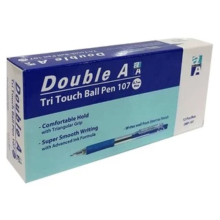 Hộp Bút Bi Double A Tritouch  (12 Cây)